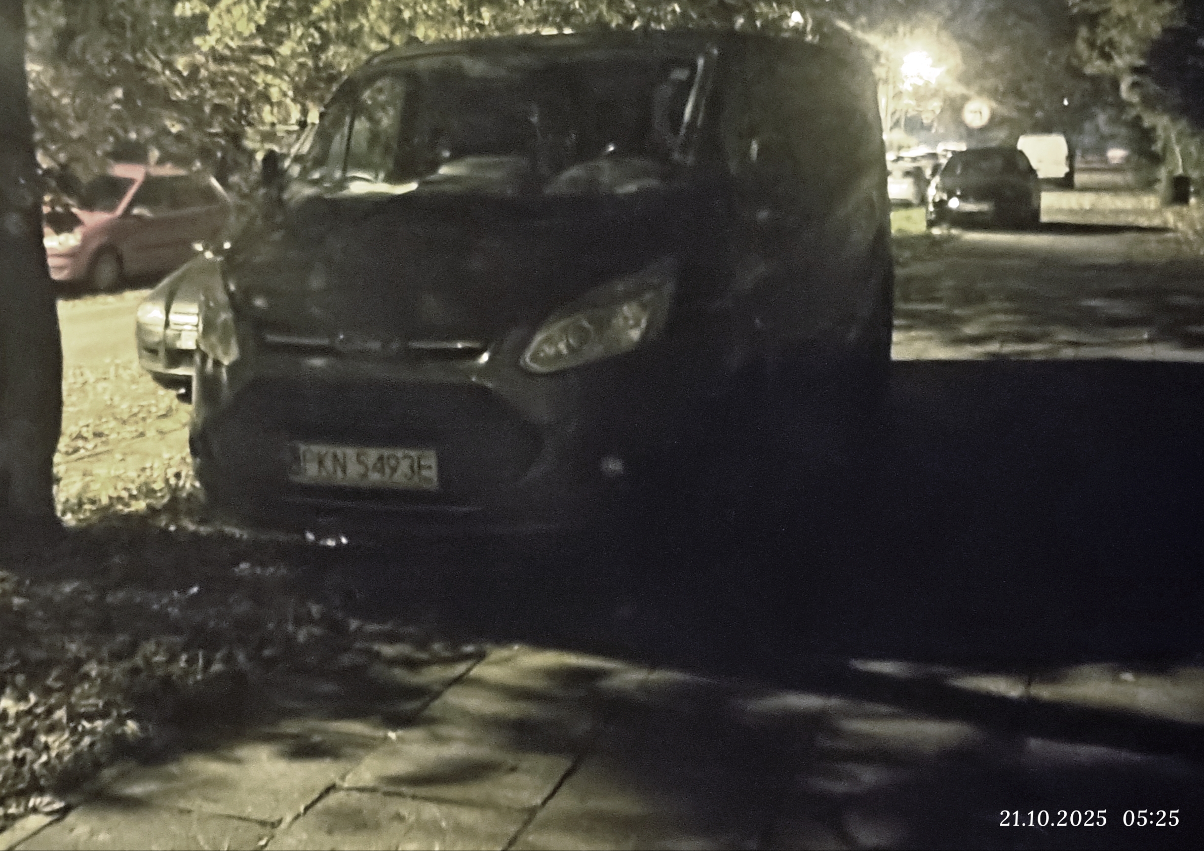 Mistrz parkowania w pojeździe o numerach PKN5493E