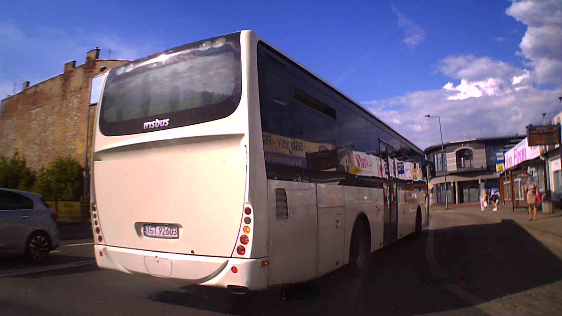 Pirat drogowy w pojeździe o numerach rejestracyjnych TST92603