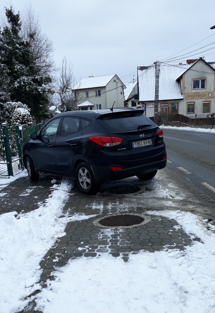 Mistrz parkowania w pojeździe o numerach TBUAV46