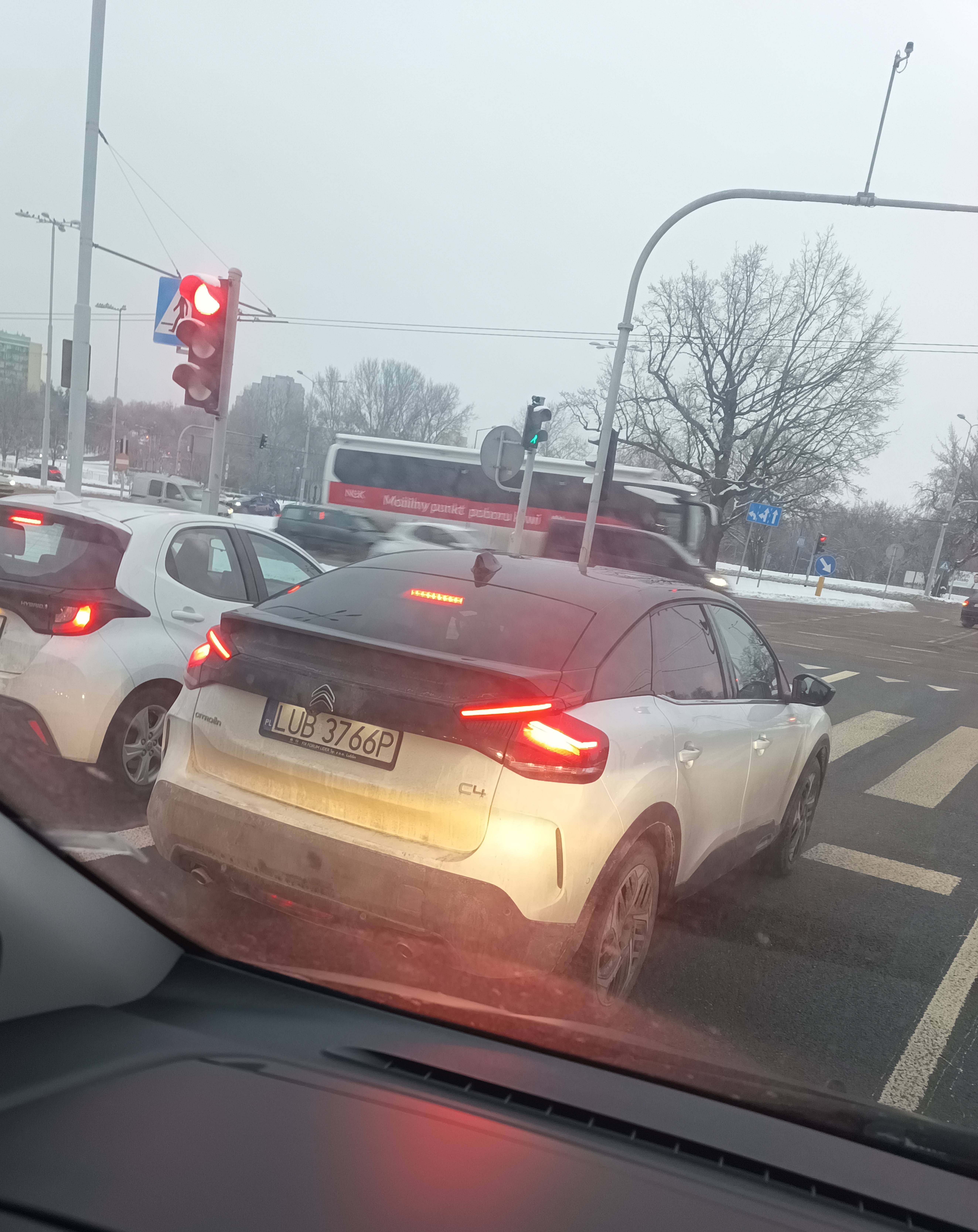 Pirat drogowy w pojeździe o numerach rejestracyjnych LUB3766P