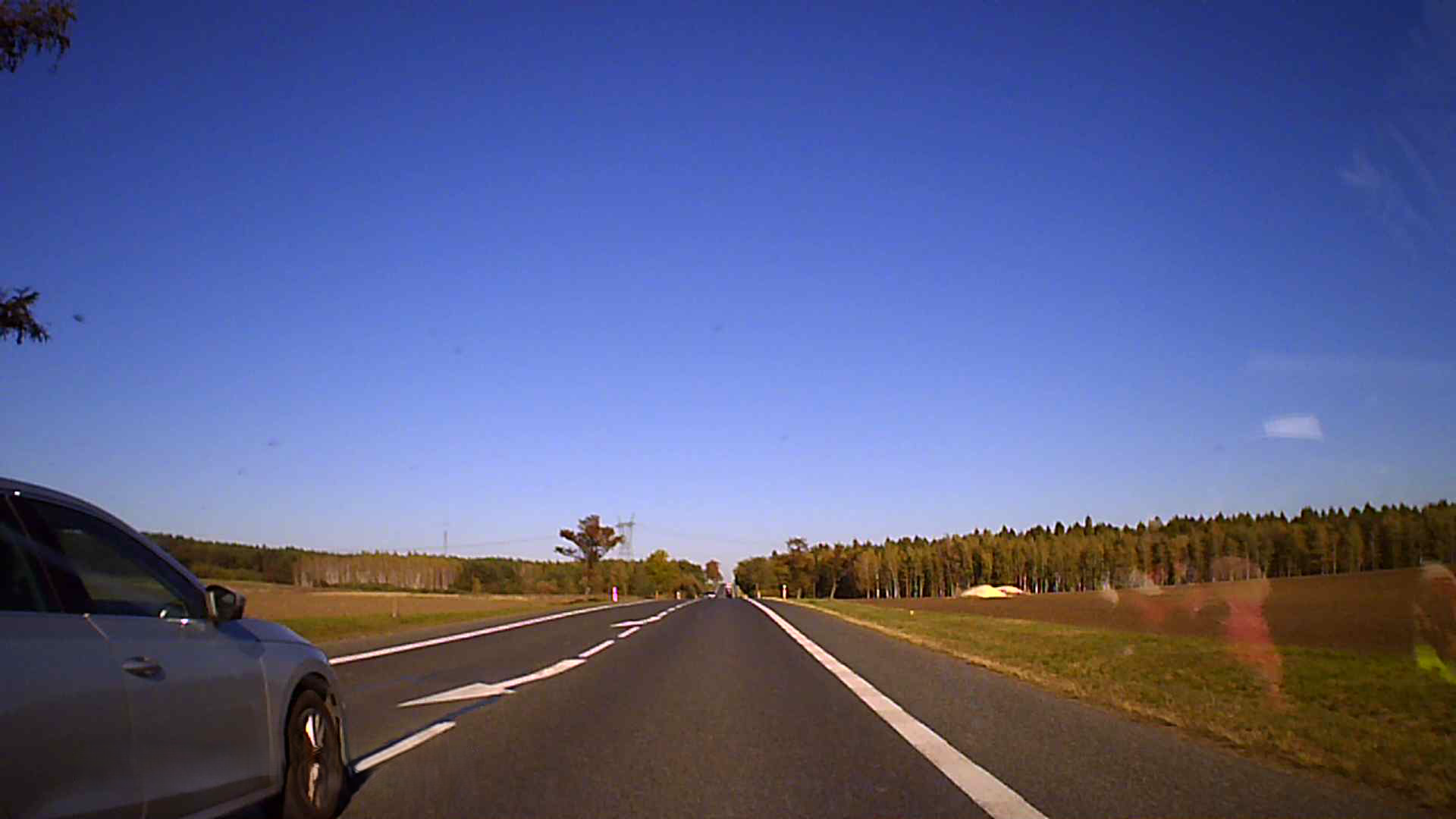 Pirat drogowy w pojeździe o numerach rejestracyjnych TPILX53