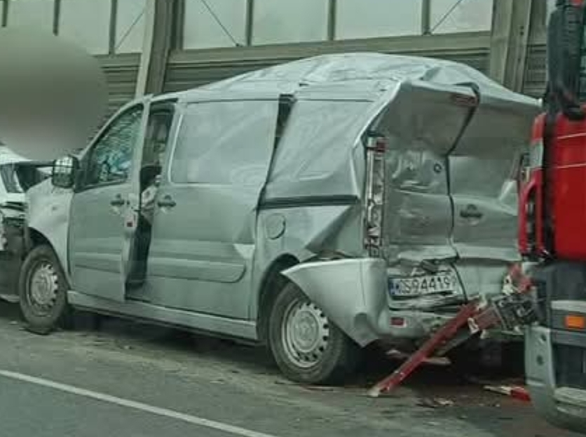 Kolizja przód + tył