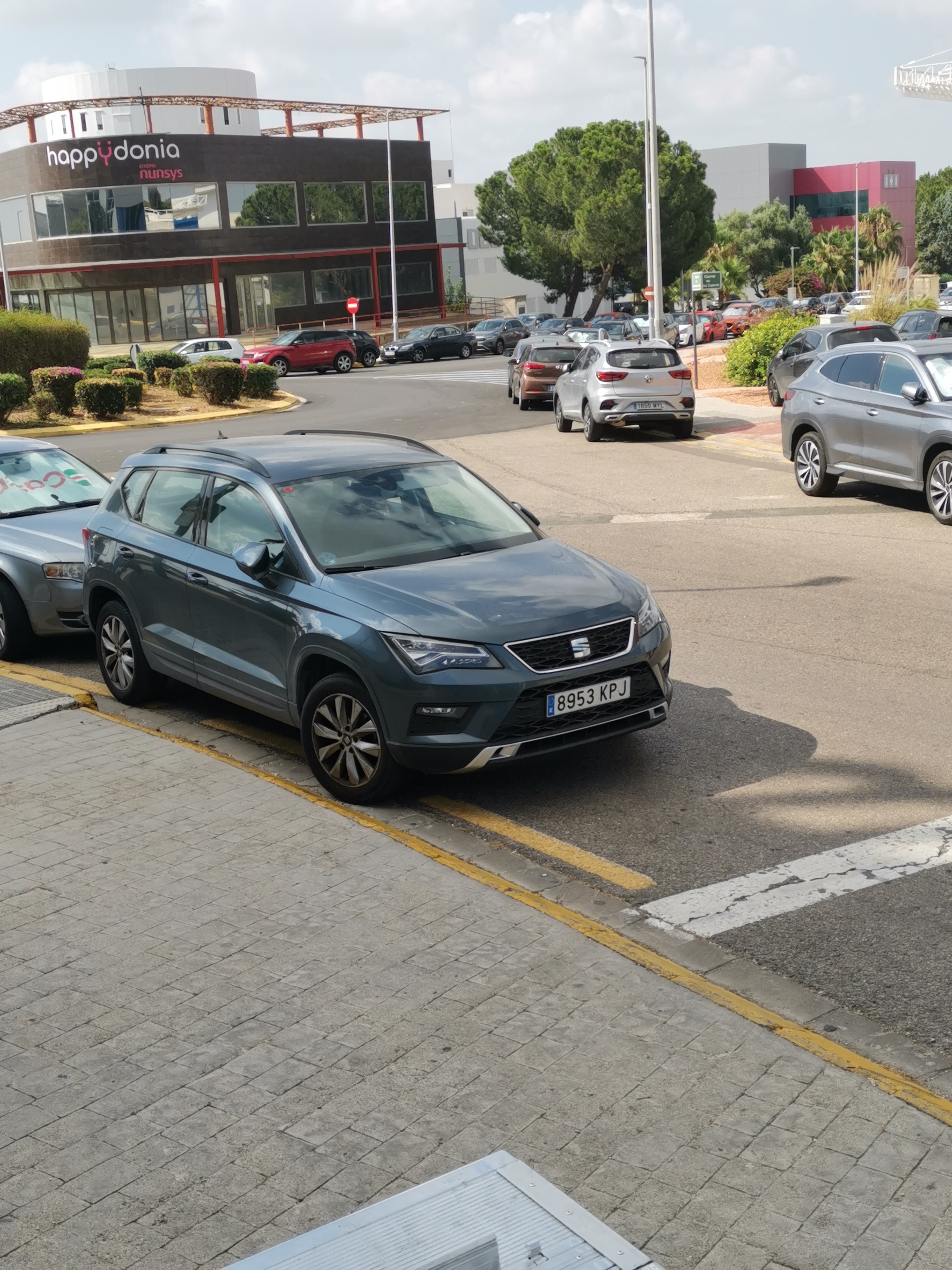 Mistrz parkowania w pojeździe o numerach 8953KPJ