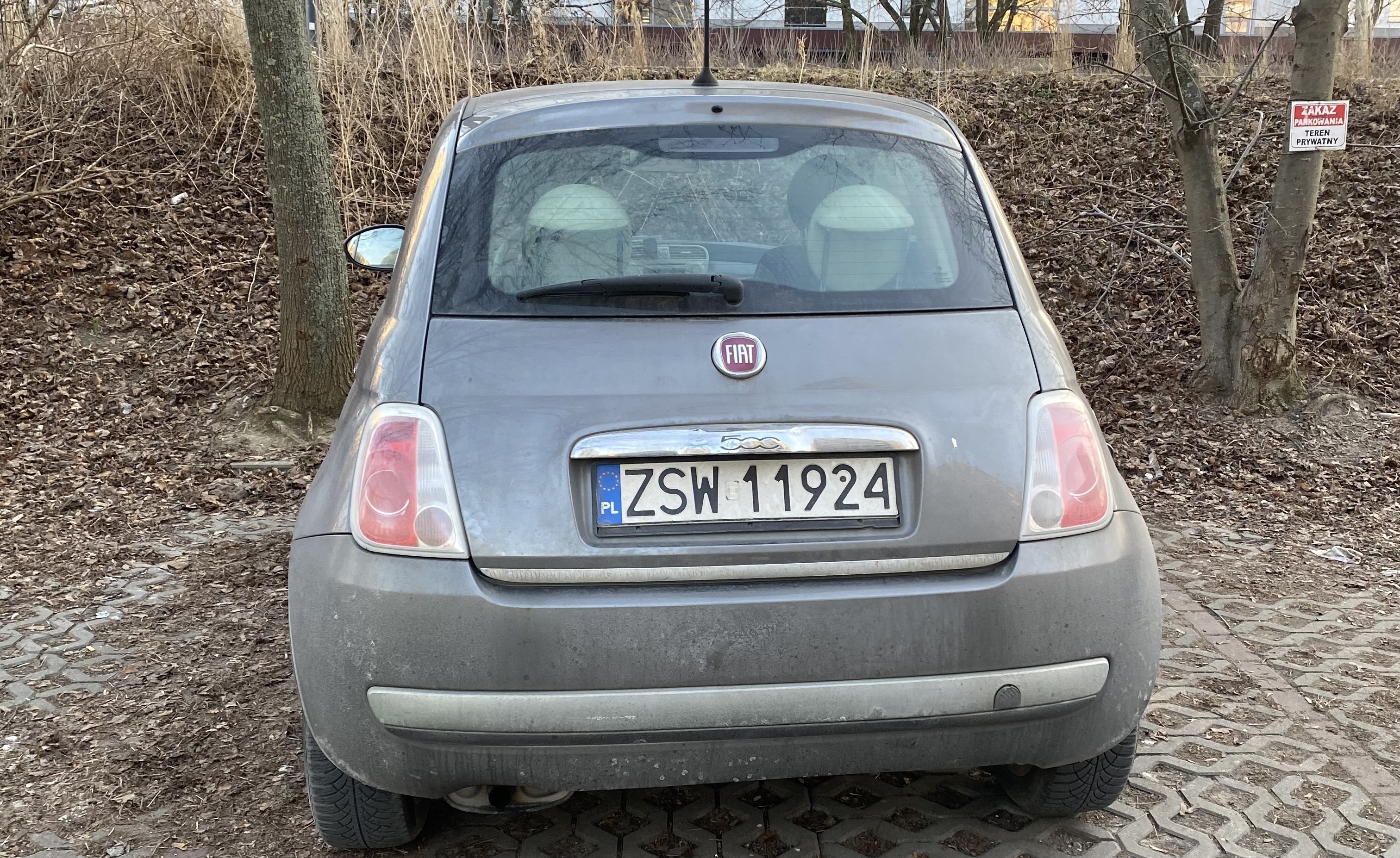 Mistrz parkowania w pojeździe o numerach ZSW11924