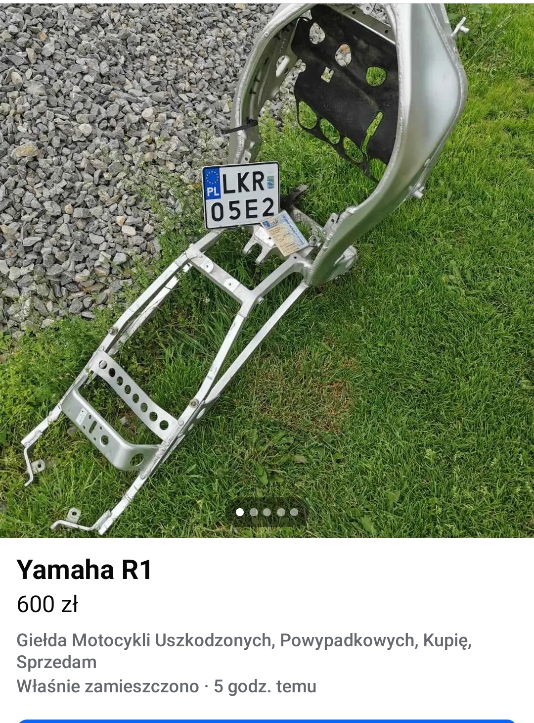 Do sprzedania rama z dokumentami