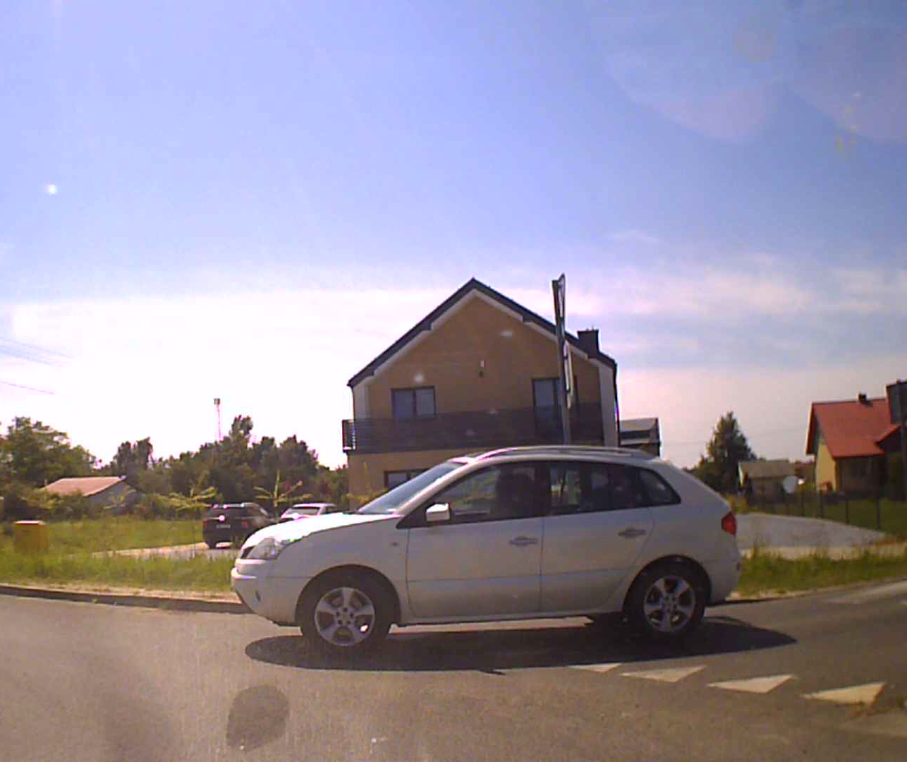 Pirat drogowy w pojeździe o numerach rejestracyjnych TBU21641