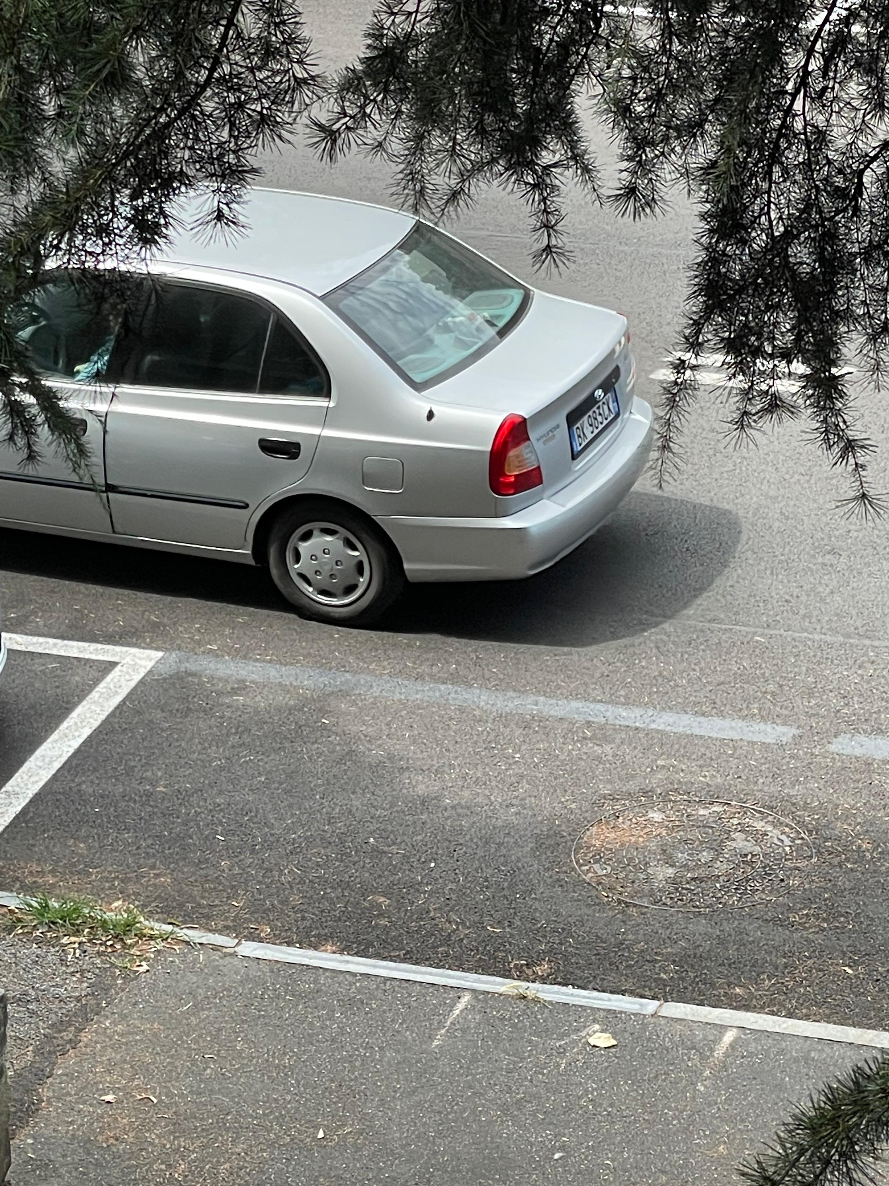 Pirat drogowy w pojeździe o numerach rejestracyjnych BK983CK