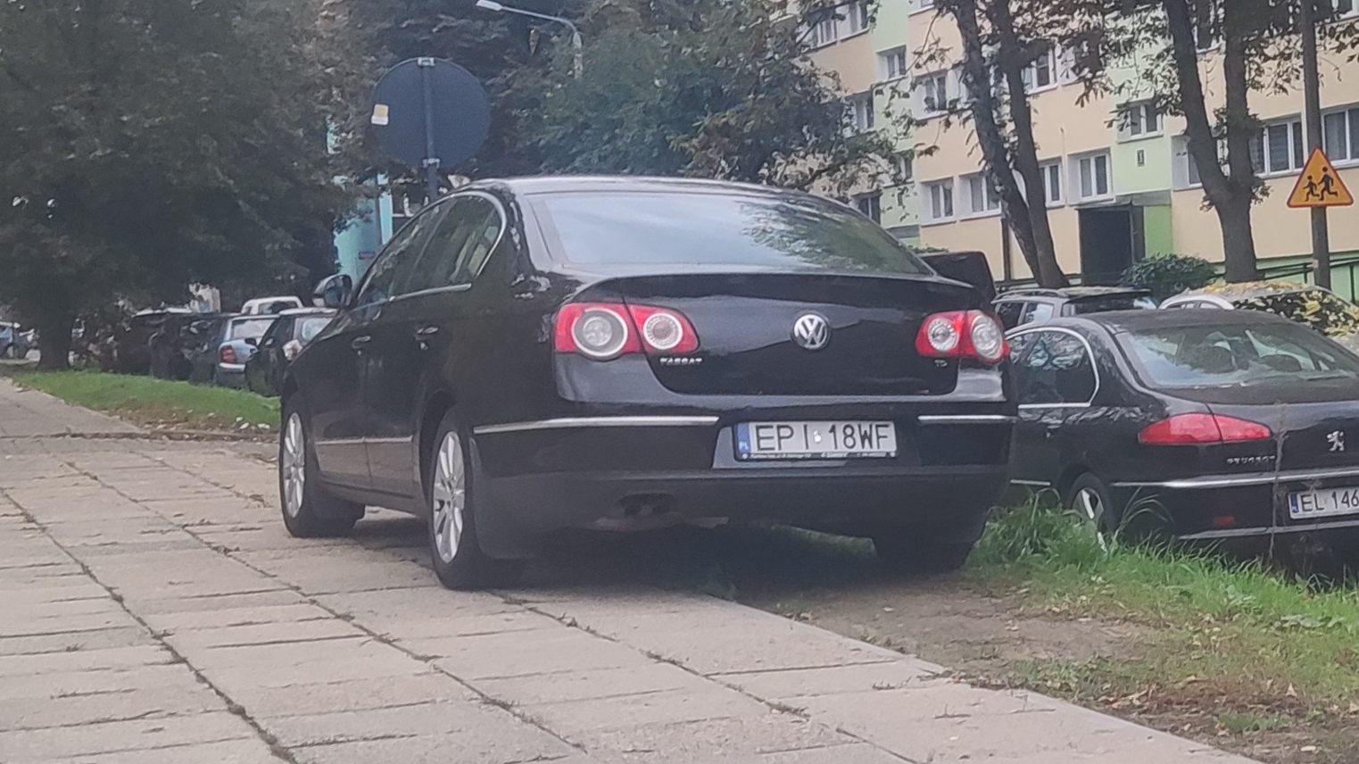 Mistrz parkowania w pojeździe o numerach EPI18WF