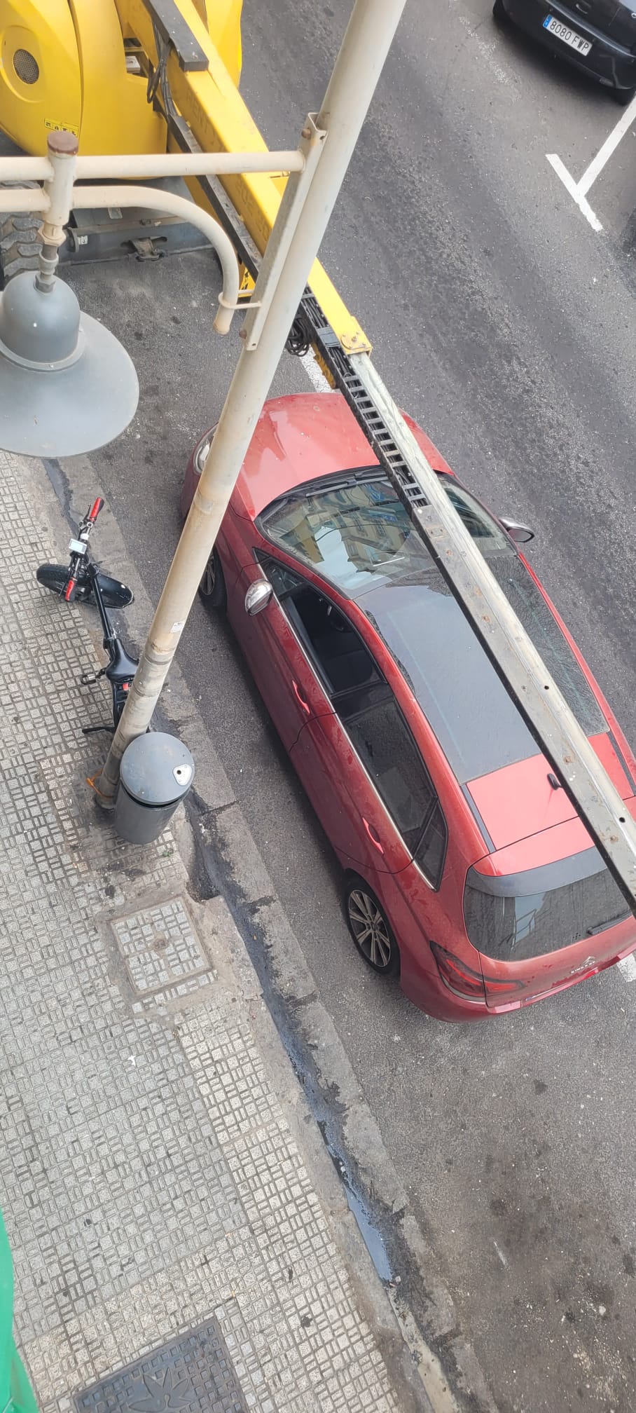 Espero que se tomen las medidas oportunas. (Denuncia Policia Local de Melilla)