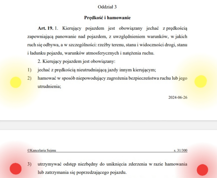Pirat drogowy w pojeździe o numerach rejestracyjnych TBU03162