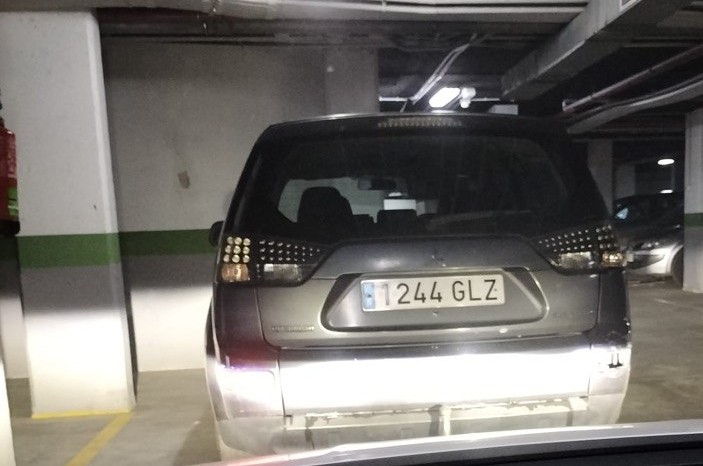 Mistrz parkowania w pojeździe o numerach 1244GLZ