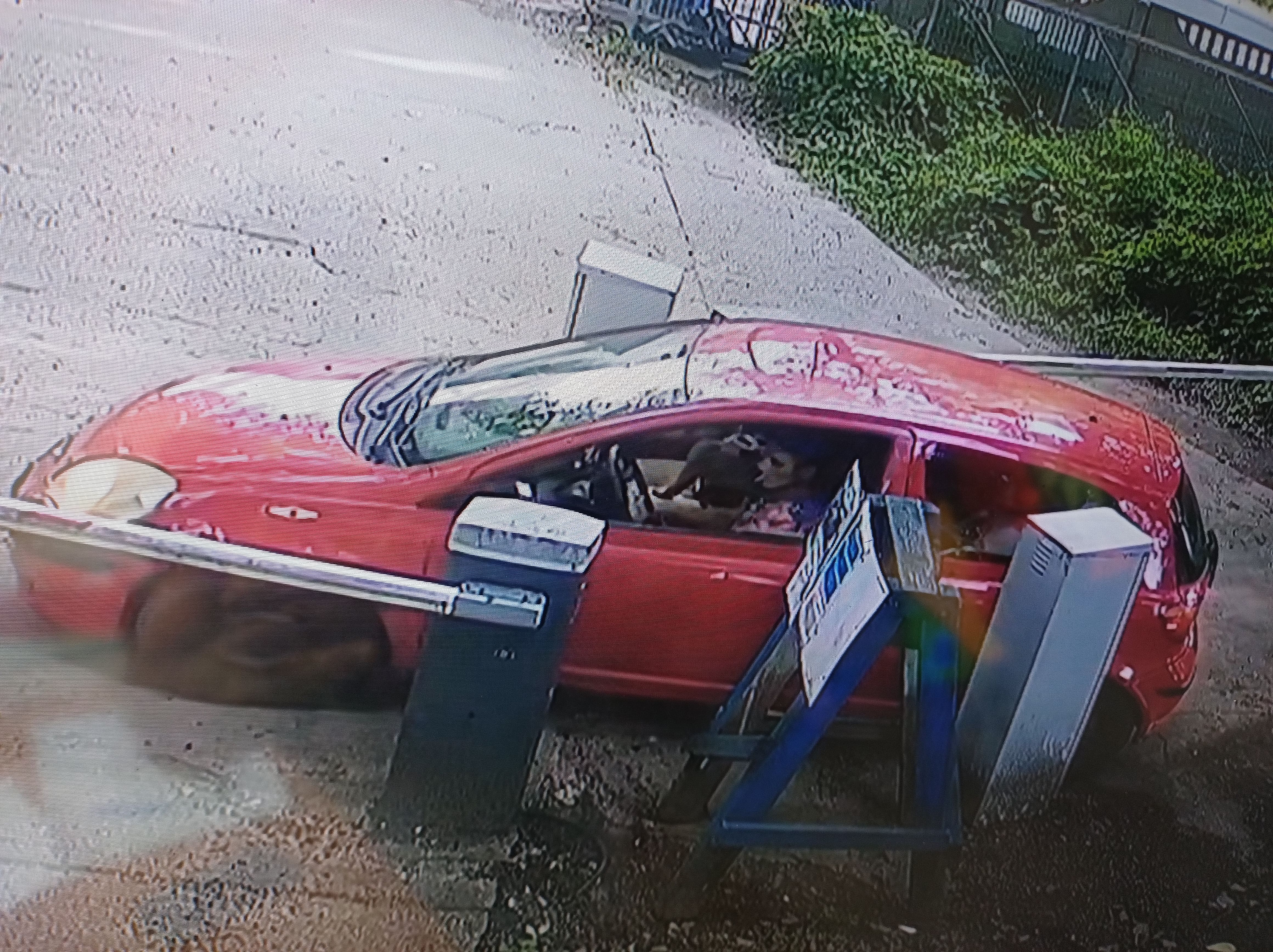 Pojazd o numerach WX66771 uczestniczył w wypadku