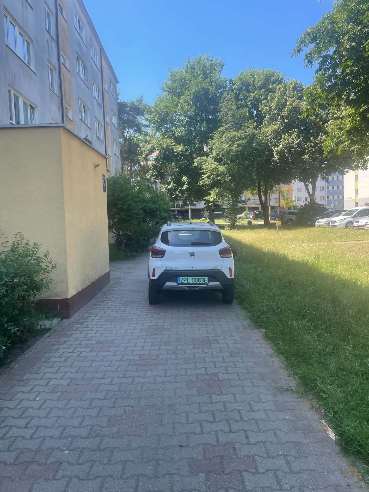 Pirat drogowy w pojeździe o numerach rejestracyjnych ZPL0038E