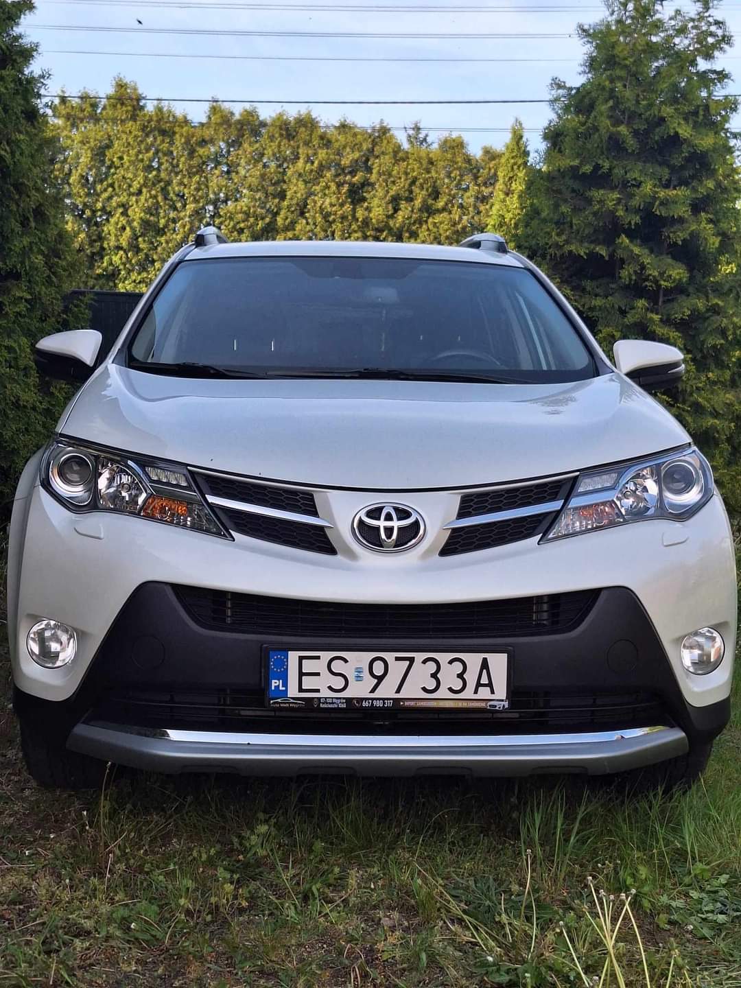 Skradziono pojazd o numerach rejestracyjnych ES9733A