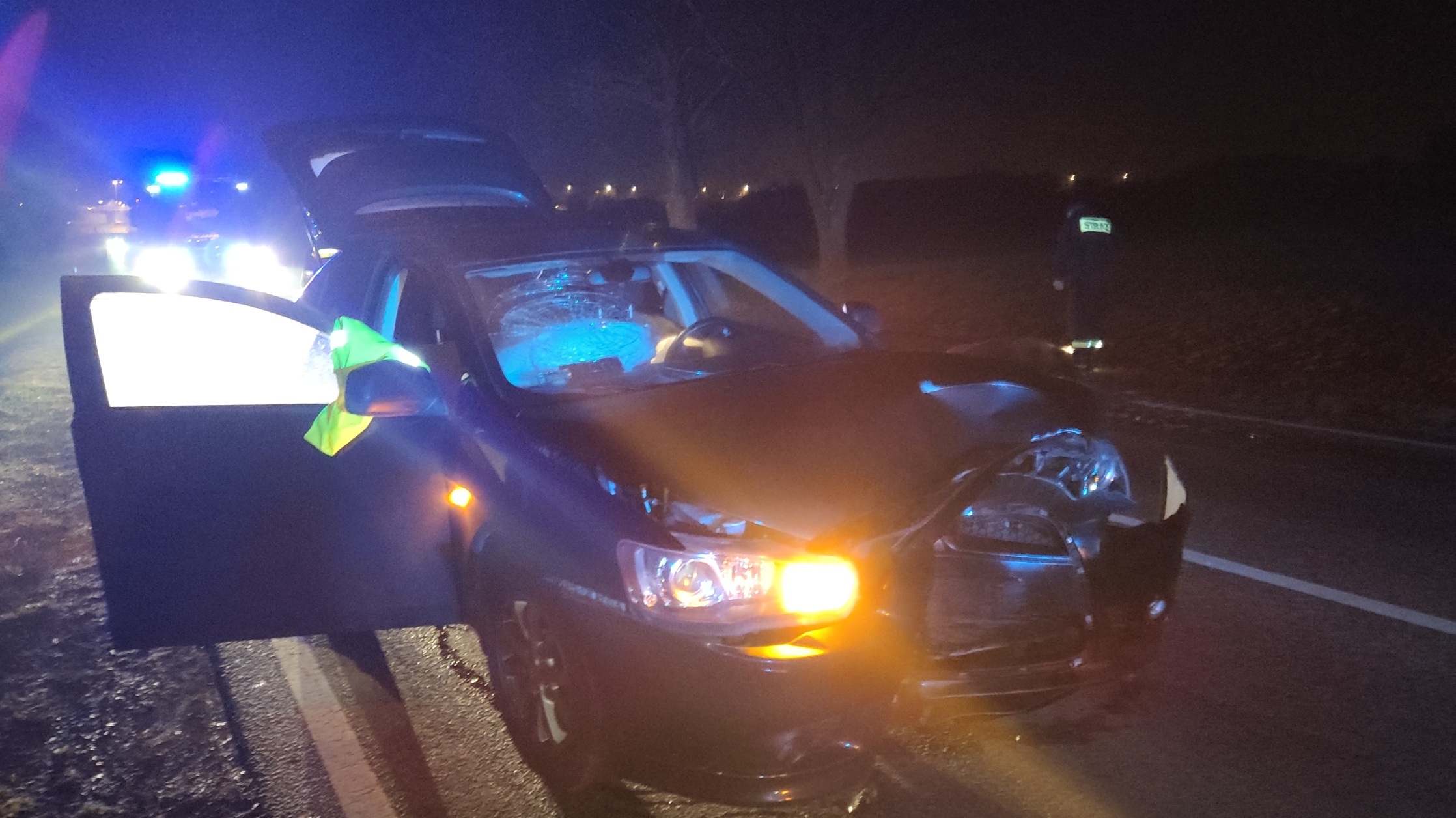 Pojazd o numerach LLB44229 uczestniczył w wypadku