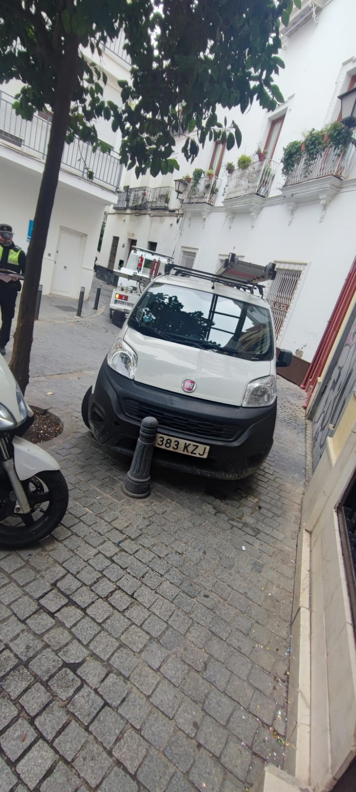 Mistrz parkowania w pojeździe o numerach 1383KZJ