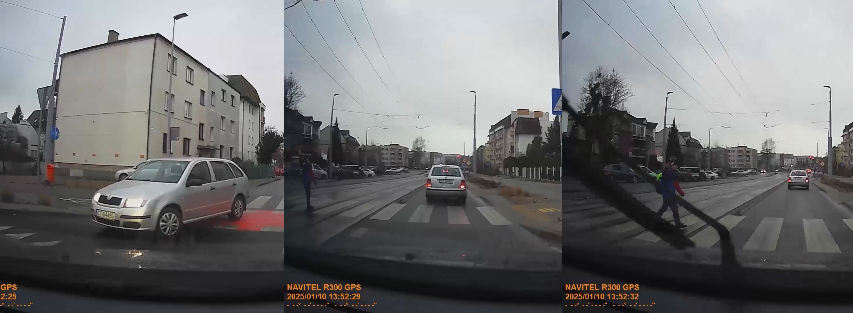 Pirat drogowy w pojeździe o numerach rejestracyjnych CT0448G