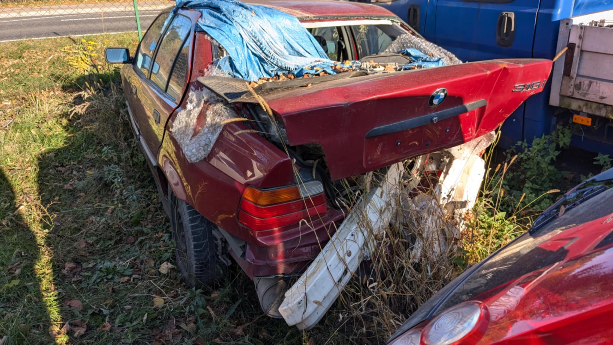 Stoi na złomie więcej już nigdzie nie pojedzie