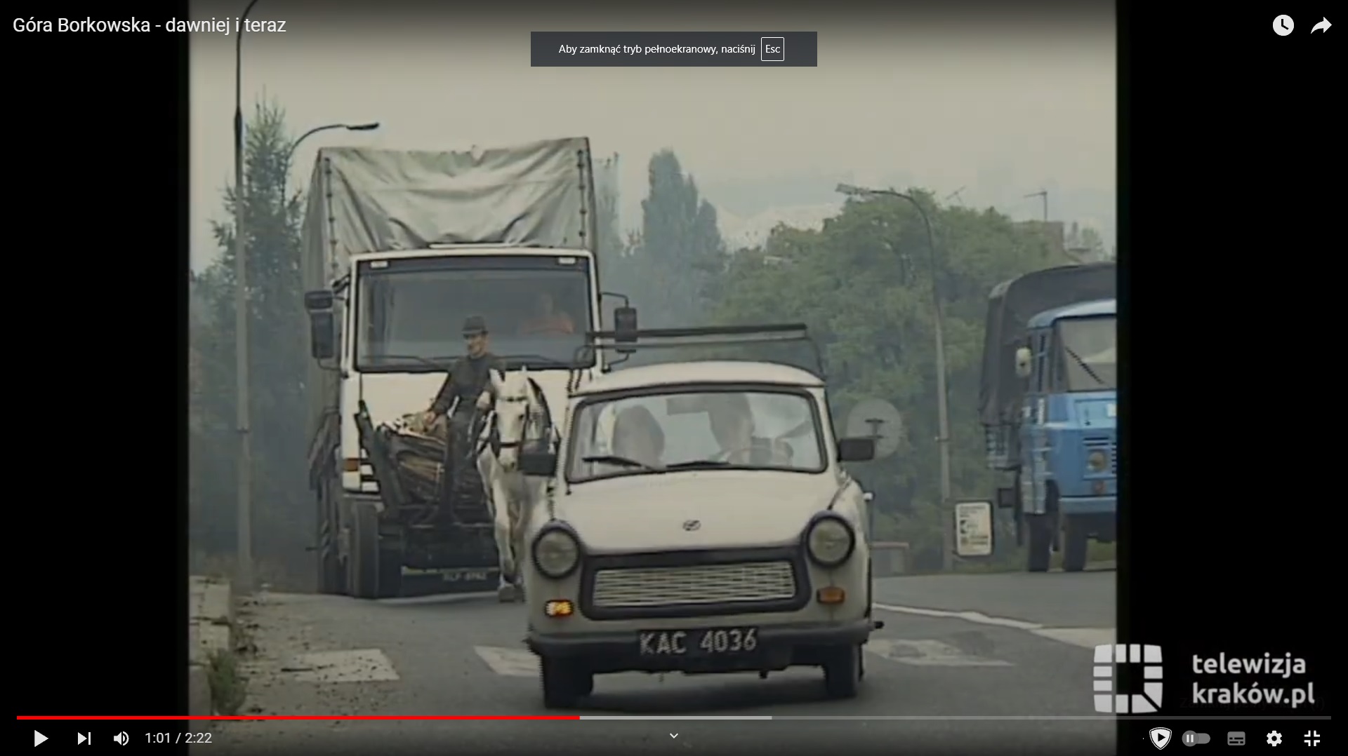 Złe auto przypisane. Na tych tablicach był zarejestrowany Trabant