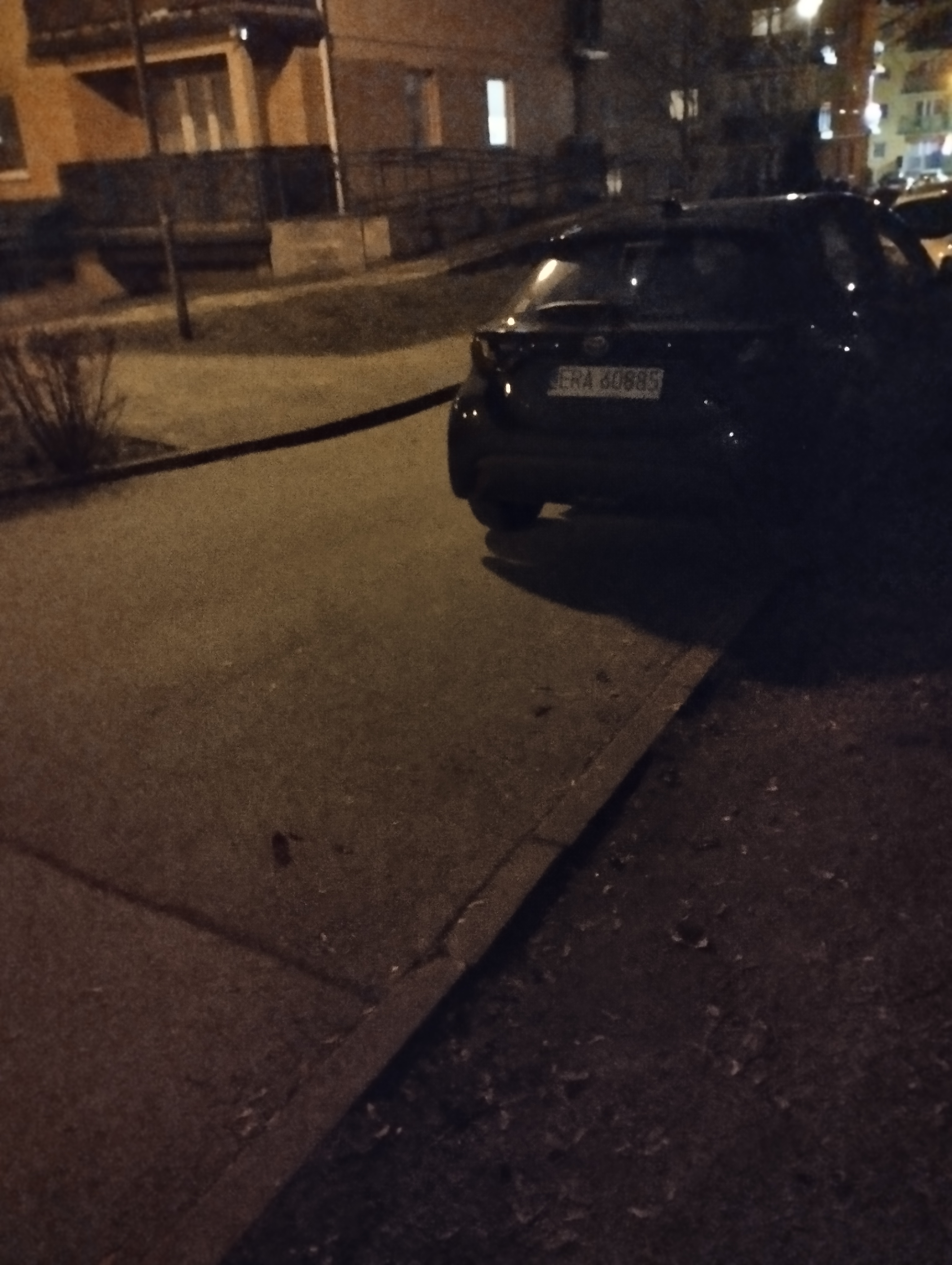 Mistrz parkowania w pojeździe o numerach ERA60885