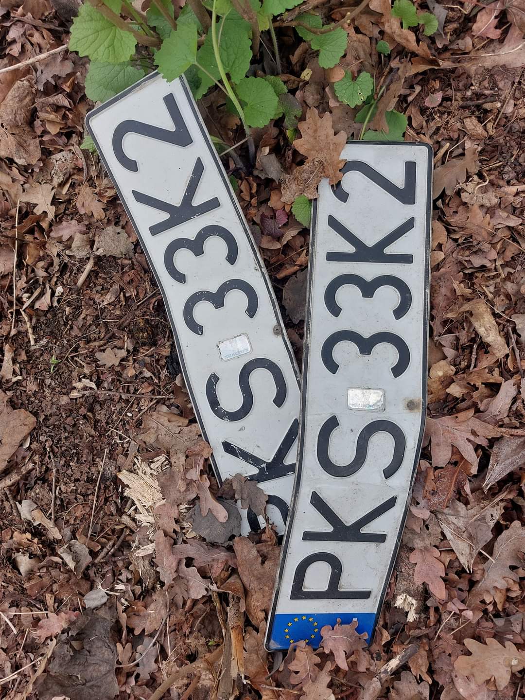 Znaleziono obie tablice rejestracyjne we Wrocławiu bez pojazdu, podejrzenie kradzieży lub braku OC.