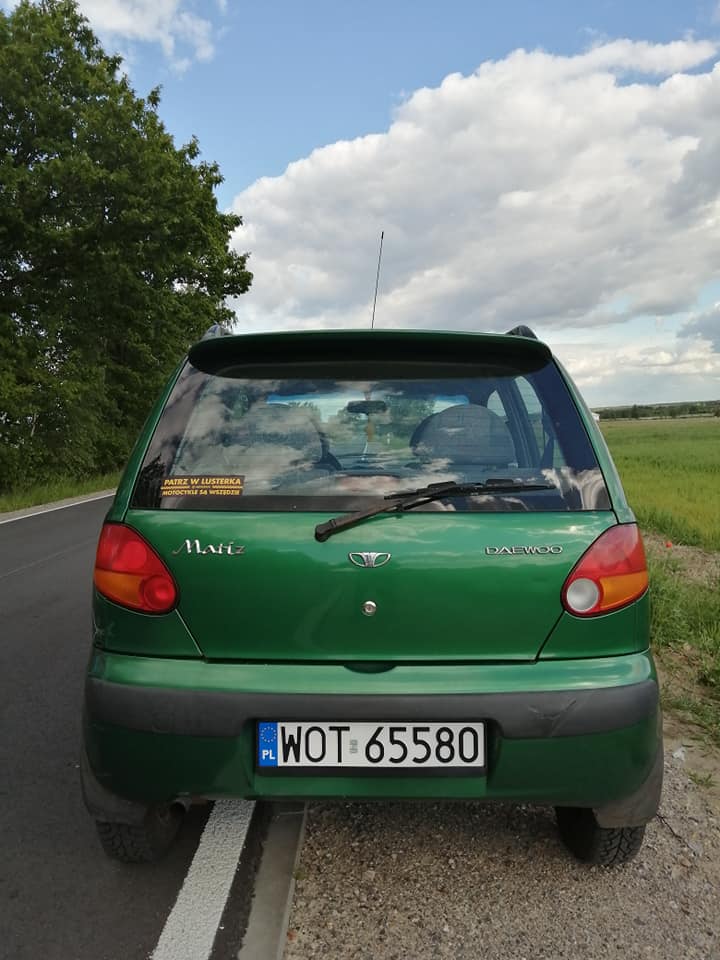 Mój bardzo kochany moja marka auta Daewoo Matiz :)