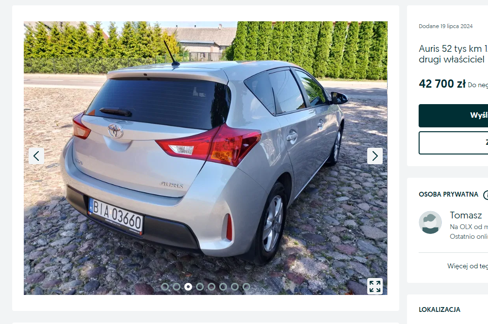 Hatchback, nie kombi