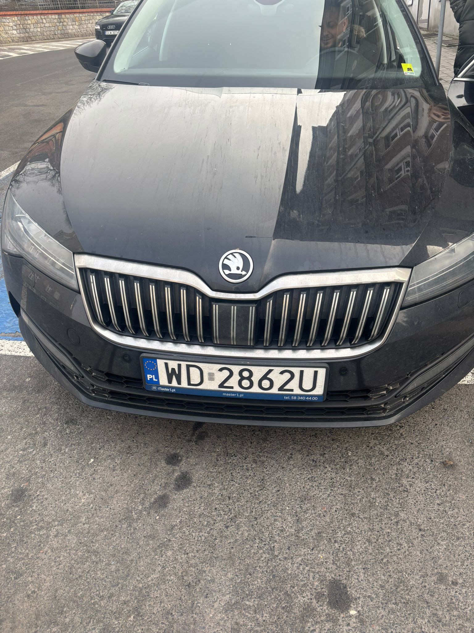 Mistrz parkowania w pojeździe o numerach WD2862U