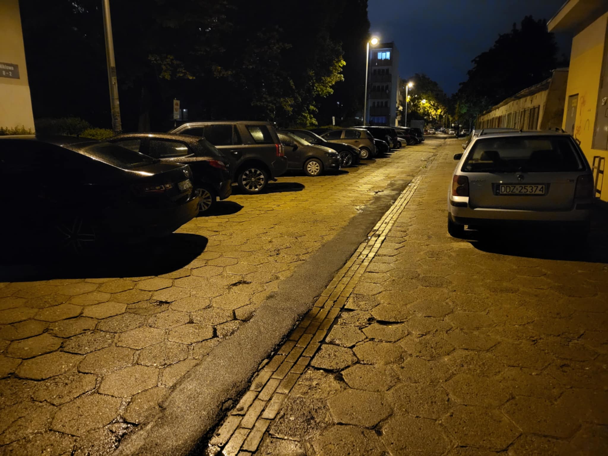 Mistrz parkowania w pojeździe o numerach DDZ25374