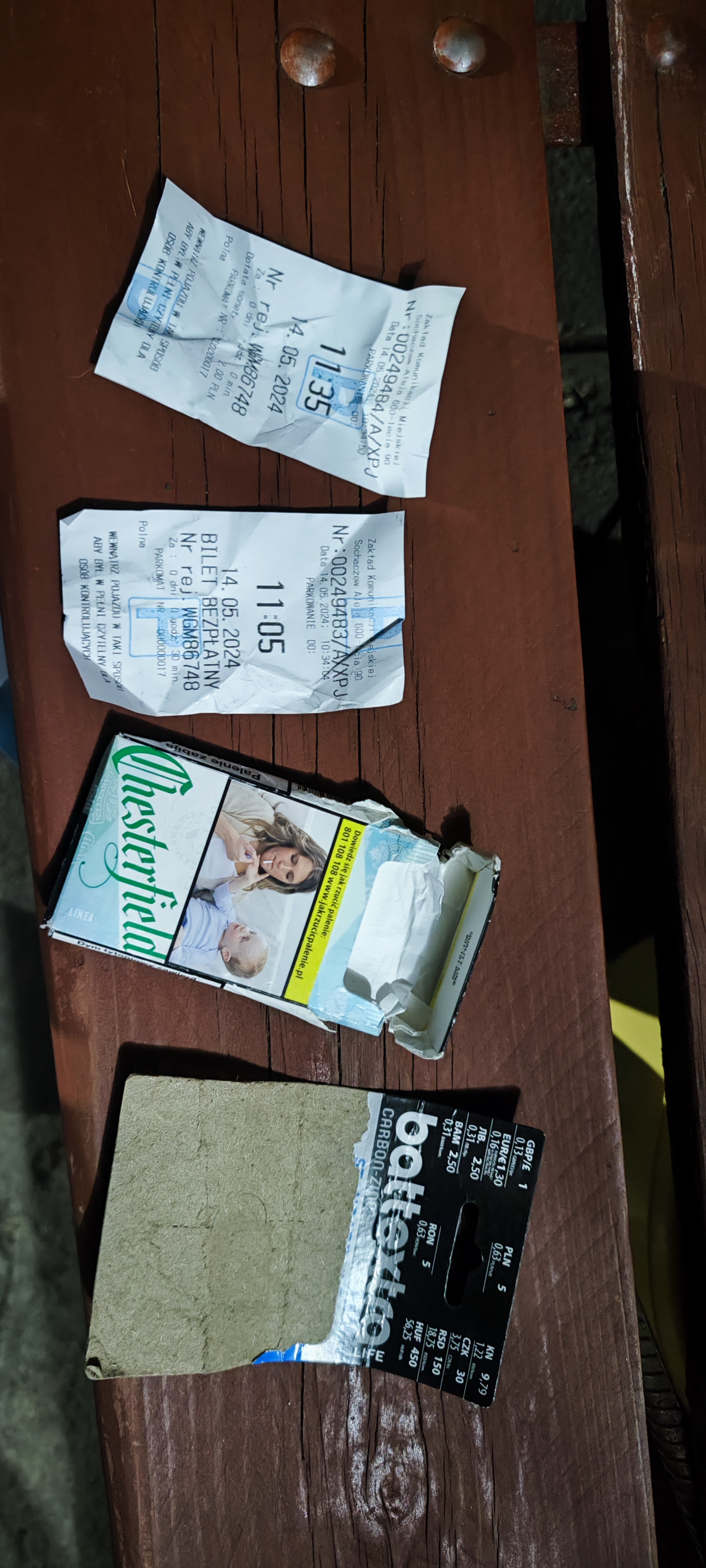 Pirat drogowy w pojeździe o numerach rejestracyjnych WGM86748